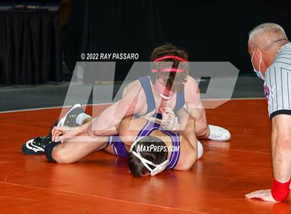 Thumbnail 1 in 2022 NYSPHSAA Wrestling Championships - Round 2 photogallery.