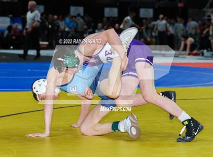 Thumbnail 2 in 2022 NYSPHSAA Wrestling Championships - Round 2 photogallery.