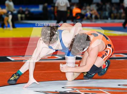 Thumbnail 3 in 2022 NYSPHSAA Wrestling Championships - Round 2 photogallery.