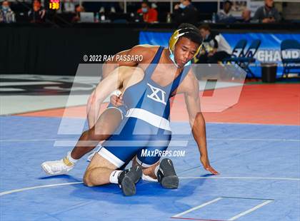 Thumbnail 2 in 2022 NYSPHSAA Wrestling Championships - Round 2 photogallery.