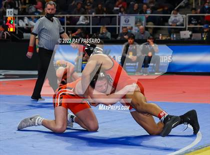 Thumbnail 3 in 2022 NYSPHSAA Wrestling Championships - Round 2 photogallery.