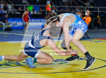 Thumbnail 3 in 2022 NYSPHSAA Wrestling Championships - Round 2 photogallery.