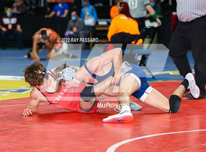 Thumbnail 1 in 2022 NYSPHSAA Wrestling Championships - Round 2 photogallery.