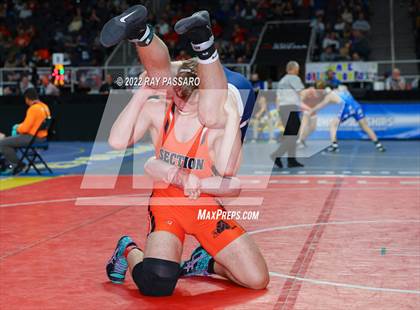 Thumbnail 3 in 2022 NYSPHSAA Wrestling Championships - Round 2 photogallery.
