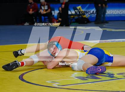 Thumbnail 3 in 2022 NYSPHSAA Wrestling Championships - Round 2 photogallery.