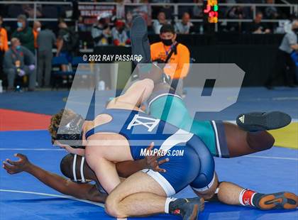 Thumbnail 1 in 2022 NYSPHSAA Wrestling Championships - Round 2 photogallery.