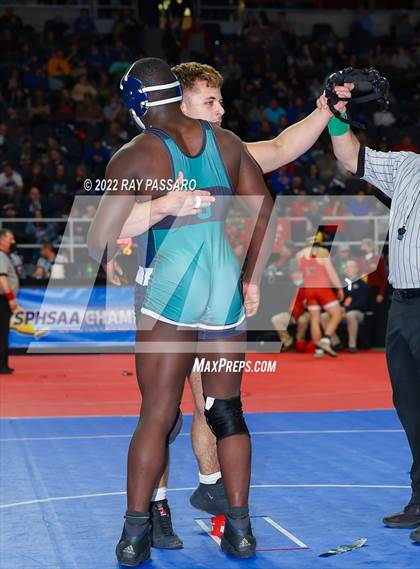 Thumbnail 1 in 2022 NYSPHSAA Wrestling Championships - Round 2 photogallery.