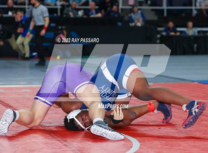 Thumbnail 2 in 2022 NYSPHSAA Wrestling Championships - Round 2 photogallery.