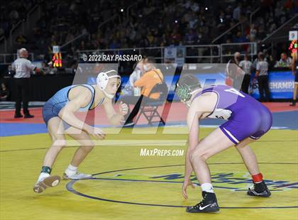 Thumbnail 1 in 2022 NYSPHSAA Wrestling Championships - Round 2 photogallery.