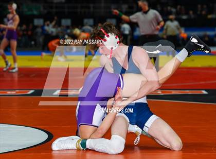 Thumbnail 2 in 2022 NYSPHSAA Wrestling Championships - Round 2 photogallery.