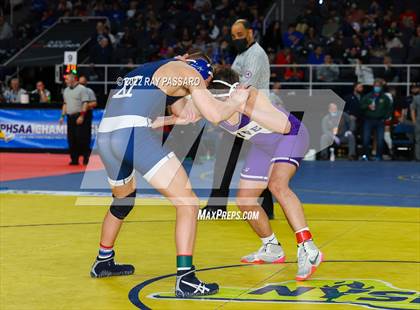 Thumbnail 3 in 2022 NYSPHSAA Wrestling Championships - Round 2 photogallery.