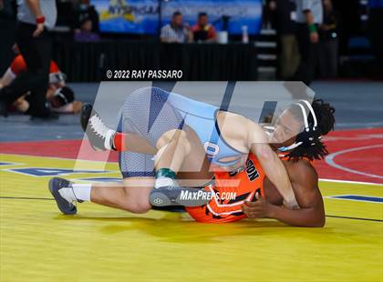 Thumbnail 2 in 2022 NYSPHSAA Wrestling Championships - Round 2 photogallery.
