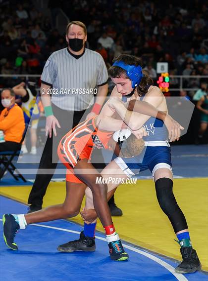 Thumbnail 2 in 2022 NYSPHSAA Wrestling Championships - Round 2 photogallery.