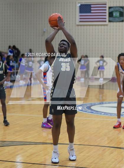 Thumbnail 3 in Jordan vs. King (UIL 6A D2 Basketball Regional Semifinal) photogallery.