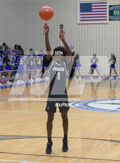 Thumbnail 3 in Jordan vs. King (UIL 6A D2 Basketball Regional Semifinal) photogallery.
