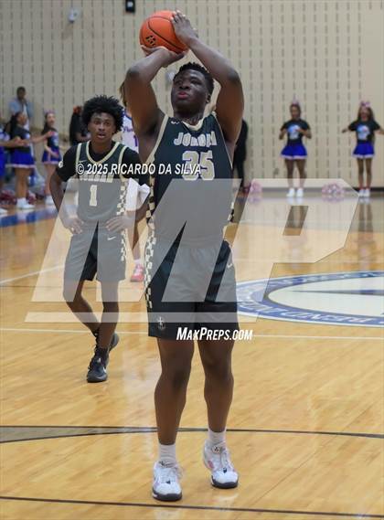 Thumbnail 3 in Jordan vs. King (UIL 6A D2 Basketball Regional Semifinal) photogallery.