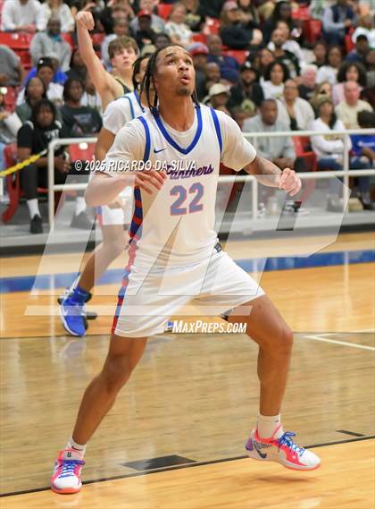 Thumbnail 1 in Jordan vs. King (UIL 6A D2 Basketball Regional Semifinal) photogallery.
