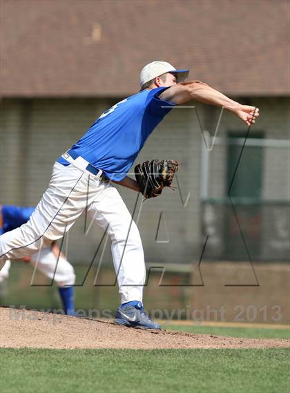 Thumbnail 1 in Capistrano Valley Christian vs. Desert Christian Academy (CIF SS D6 Final) photogallery.