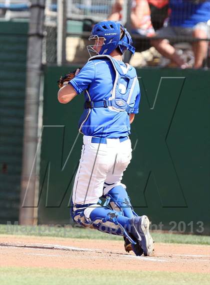 Thumbnail 2 in Capistrano Valley Christian vs. Desert Christian Academy (CIF SS D6 Final) photogallery.