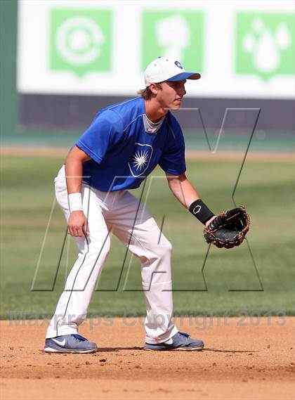 Thumbnail 3 in Capistrano Valley Christian vs. Desert Christian Academy (CIF SS D6 Final) photogallery.