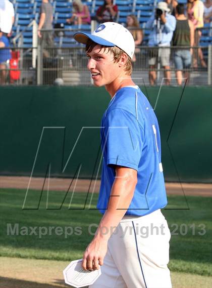 Thumbnail 2 in Capistrano Valley Christian vs. Desert Christian Academy (CIF SS D6 Final) photogallery.