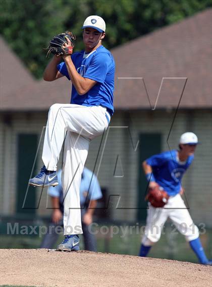 Thumbnail 3 in Capistrano Valley Christian vs. Desert Christian Academy (CIF SS D6 Final) photogallery.