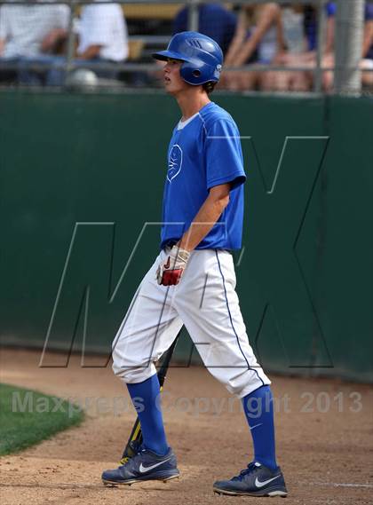 Thumbnail 2 in Capistrano Valley Christian vs. Desert Christian Academy (CIF SS D6 Final) photogallery.
