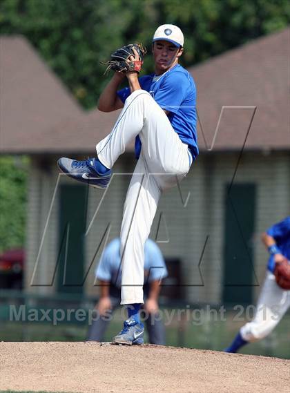 Thumbnail 1 in Capistrano Valley Christian vs. Desert Christian Academy (CIF SS D6 Final) photogallery.