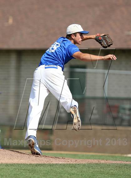 Thumbnail 3 in Capistrano Valley Christian vs. Desert Christian Academy (CIF SS D6 Final) photogallery.