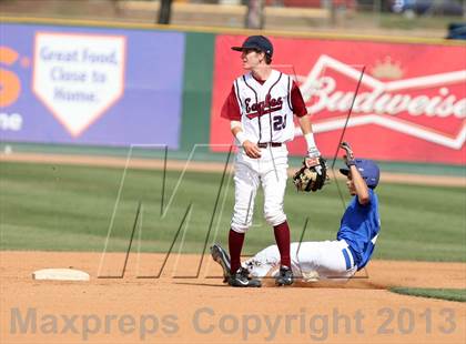 Thumbnail 1 in Capistrano Valley Christian vs. Desert Christian Academy (CIF SS D6 Final) photogallery.