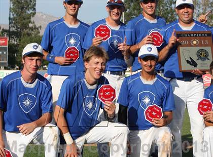 Thumbnail 3 in Capistrano Valley Christian vs. Desert Christian Academy (CIF SS D6 Final) photogallery.