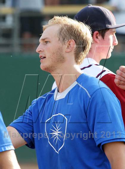 Thumbnail 2 in Capistrano Valley Christian vs. Desert Christian Academy (CIF SS D6 Final) photogallery.