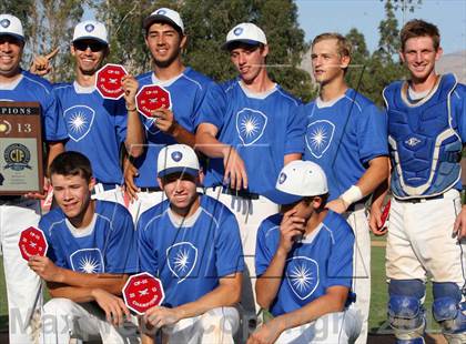 Thumbnail 1 in Capistrano Valley Christian vs. Desert Christian Academy (CIF SS D6 Final) photogallery.