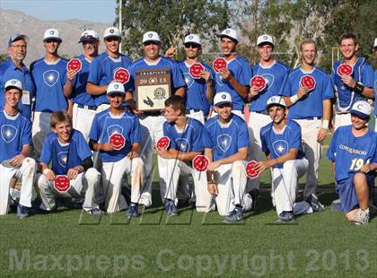 Thumbnail 2 in Capistrano Valley Christian vs. Desert Christian Academy (CIF SS D6 Final) photogallery.
