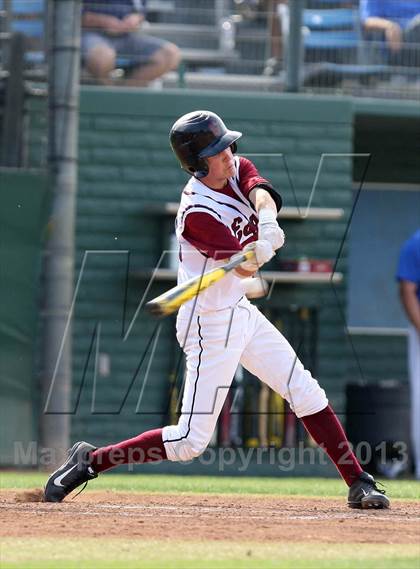 Thumbnail 2 in Capistrano Valley Christian vs. Desert Christian Academy (CIF SS D6 Final) photogallery.