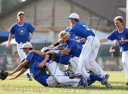 Thumbnail 1 in Capistrano Valley Christian vs. Desert Christian Academy (CIF SS D6 Final) photogallery.