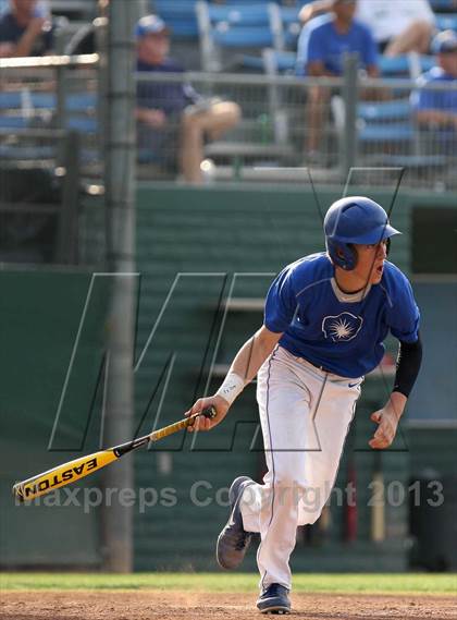 Thumbnail 1 in Capistrano Valley Christian vs. Desert Christian Academy (CIF SS D6 Final) photogallery.