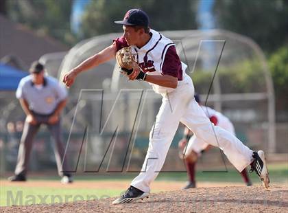 Thumbnail 2 in Capistrano Valley Christian vs. Desert Christian Academy (CIF SS D6 Final) photogallery.