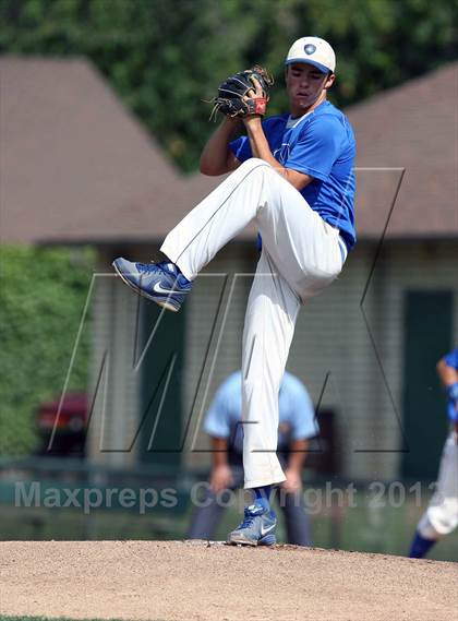 Thumbnail 2 in Capistrano Valley Christian vs. Desert Christian Academy (CIF SS D6 Final) photogallery.