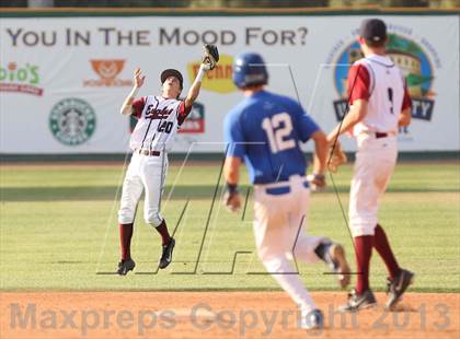 Thumbnail 2 in Capistrano Valley Christian vs. Desert Christian Academy (CIF SS D6 Final) photogallery.