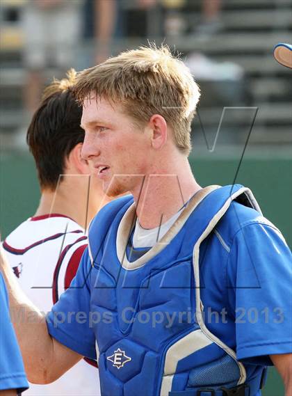 Thumbnail 2 in Capistrano Valley Christian vs. Desert Christian Academy (CIF SS D6 Final) photogallery.
