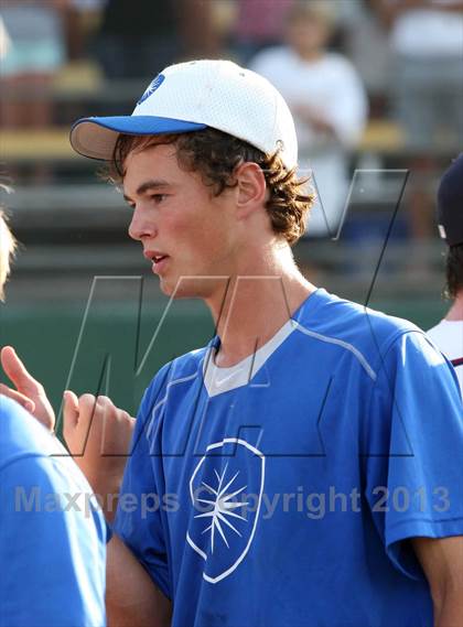Thumbnail 1 in Capistrano Valley Christian vs. Desert Christian Academy (CIF SS D6 Final) photogallery.
