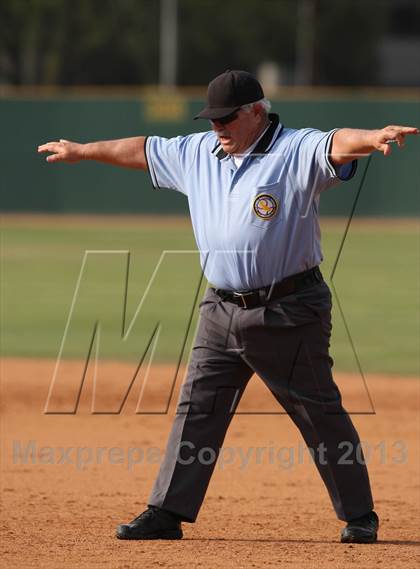 Thumbnail 2 in Capistrano Valley Christian vs. Desert Christian Academy (CIF SS D6 Final) photogallery.