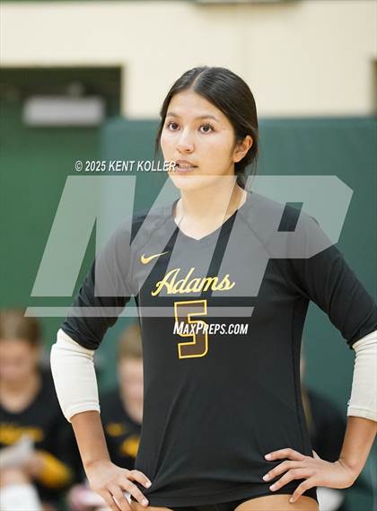 Thumbnail 2 in Adams vs. Rochester (Notre Dame Prep Quad) photogallery.
