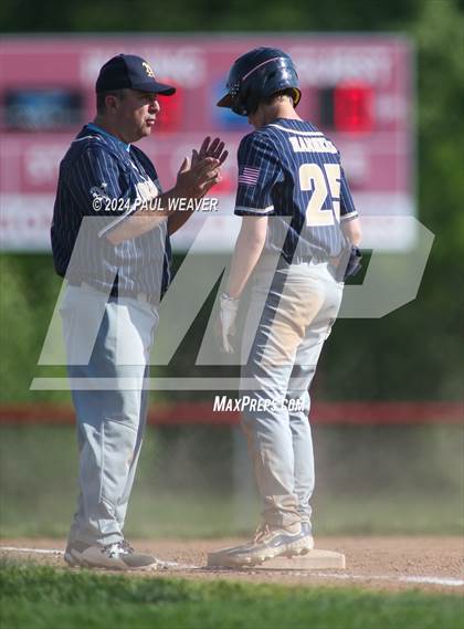 Thumbnail 2 in Northwest Area vs Montgomery (PIAA District IV 2A Quarterfinal) photogallery.
