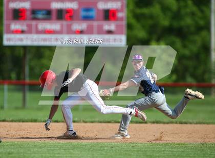 Thumbnail 2 in Northwest Area vs Montgomery (PIAA District IV 2A Quarterfinal) photogallery.