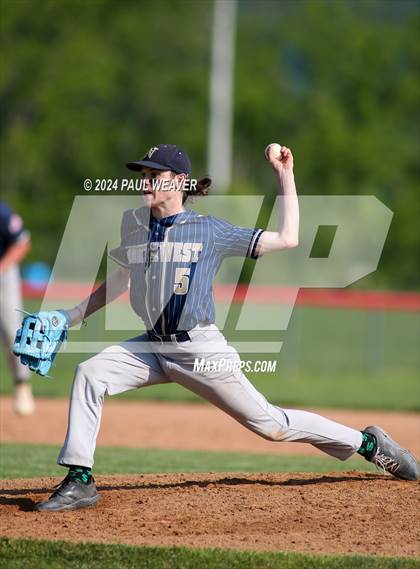 Thumbnail 2 in Northwest Area vs Montgomery (PIAA District IV 2A Quarterfinal) photogallery.