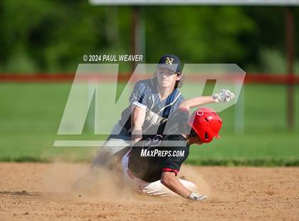 Thumbnail 1 in Northwest Area vs Montgomery (PIAA District IV 2A Quarterfinal) photogallery.