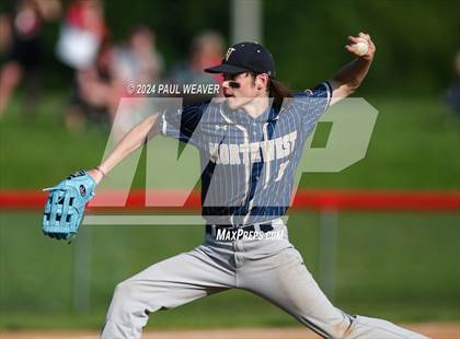 Thumbnail 1 in Northwest Area vs Montgomery (PIAA District IV 2A Quarterfinal) photogallery.