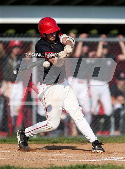 Thumbnail 1 in Northwest Area vs Montgomery (PIAA District IV 2A Quarterfinal) photogallery.
